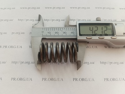 Пружина стиснення 3 х 23,8 х 42 (Артикул: G1578)