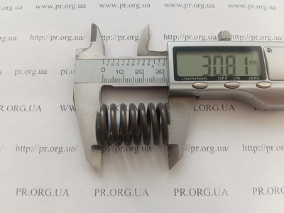 Пружина стиснення 2,5 х 19,2 х 30,5 (Артикул: G1579)