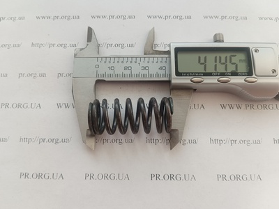 Пружина стиснення 2,5 х 19,7 х 41,5 (Артикул: G1580)