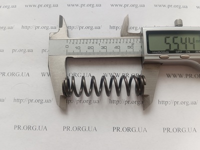 Пружина стиснення 2 х 15 х 55 (Артикул: G1586)