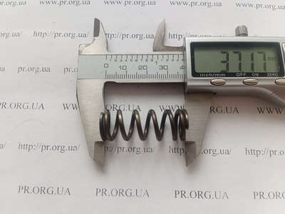 Пружина сжатия 2 х 14,5 х 37 (Артикул: G1587)