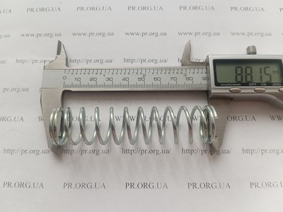 Пружина стиснення 2 х 21,6 х 88 (Артикул: G1588)