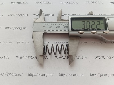 Пружина стиснення 1,2 х 12,7 х 30 (Артикул: G1595)