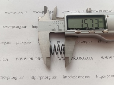 Пружина стиснення 1,2 х 11,7 х 15,5 (Артикул: G1596)