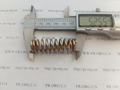 Пружина сжатия 2,5 х 15,8 х 52,5 (Артикул: G1603)