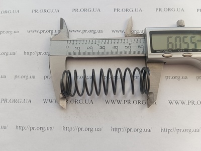Пружина сжатия 1,5 х 19,8 х 60,5 (Артикул: G1613)