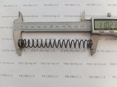 Пружина стиснення 1,5 х 13,8 х 110 (Артикул: G1615)