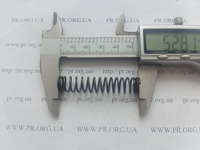 Пружина сжатия 1,2 х 11 х 52,5 (Артикул: G1622)