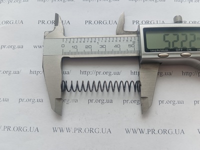Пружина сжатия 0,8 х 8 х 52 (Артикул: G1642)