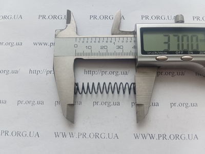 Пружина сжатия 0,7 х 7,4 х 37 (Артикул: G1646)