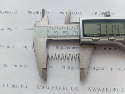 Пружина сжатия 0,6 х 6,8 х 31 (Артикул: G1649)