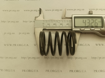 Пружина сжатия 3 х 34 х 43 (Артикул: G1652)