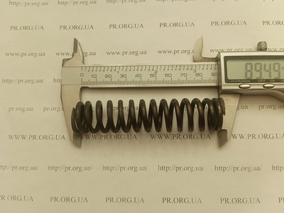 Пружина сжатия 3 х 21 х 89,5 (Артикул: G1654)