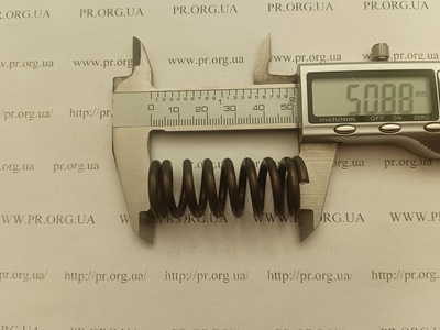 Пружина сжатия 3 х 20 х 51 (Артикул: G1658)