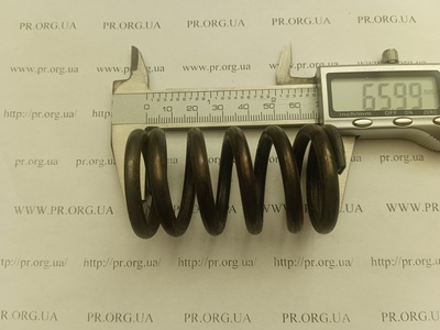 Пружина сжатия 5 х 37 х 66 (Артикул: G1665)