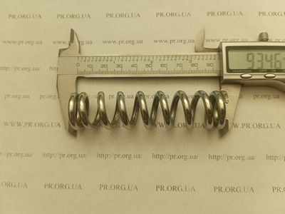 Пружина сжатия 4 х 24 х 93 (Артикул: G1667)