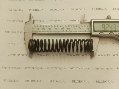 Пружина стиснення 2,5 х 20,8 х 92 (Артикул: G1672)