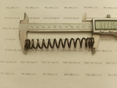 Пружина сжатия 2,5 х 17 х 111 (Артикул: G1673)