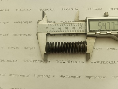 Пружина сжатия 2,5 х 15,8 х 54,5 (Артикул: G1679)