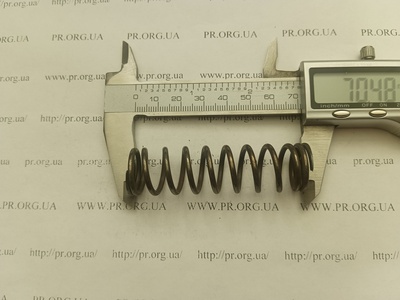 Пружина сжатия 2,2 х 19,8 х 70,5 (Артикул: G1681)