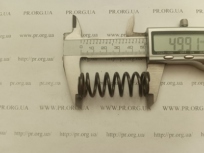 Пружина сжатия 2,2 х 18,8 х 50 (Артикул: G1682)