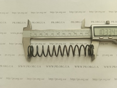 Пружина стиснення 2 х 19,5 х 103 (Артикул: G1688)