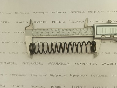 Пружина стиснення 2 х 19,5 х 111 (Артикул: G1689)
