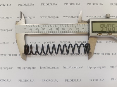 Пружина стиснення 2 х 16 х 94 (Артикул: G1691)