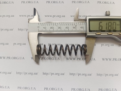 Пружина стиснення 2 х 14,8 х 62 (Артикул: G1694)