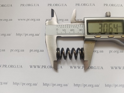 Пружина сжатия 2 х 14 х 30,5 (Артикул: G1696)