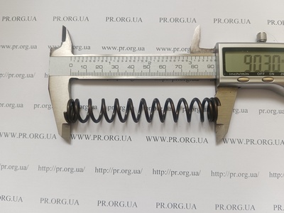 Пружина стиснення 2 х 15 х 90 (Артикул: G1699)