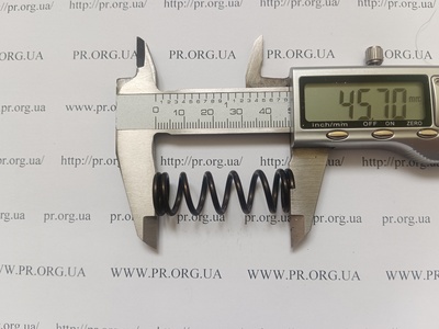 Пружина стиснення 2 х 15 х 45,5 (Артикул: G1700)
