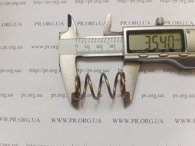 Пружина сжатия 1,8 х 19,6 х 35,5 (Артикул: G1704)