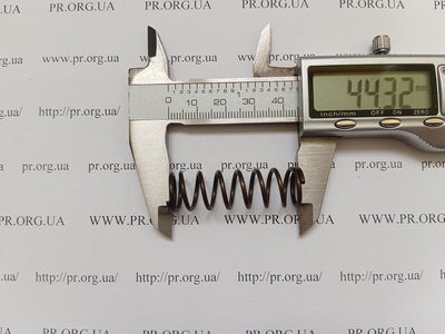 Пружина сжатия 1,5 х 13,8 х 44 (Артикул: G1721)