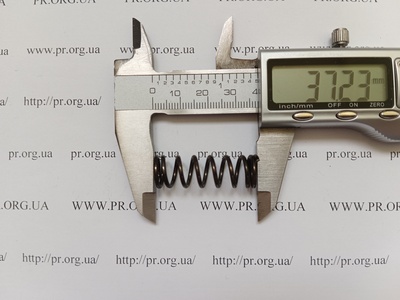 Пружина стиснення 1,5 х 12 х 37 (Артикул: G1724)