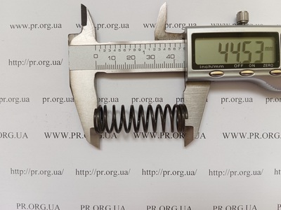 Пружина стиснення 1,4 х 14,6 х 44,5 (Артикул: G1727)