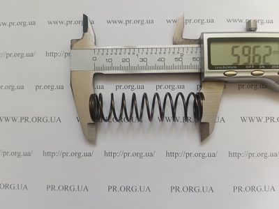 Пружина стиснення 1,3 х 16,2 х 59,5 (Артикул: G1732)