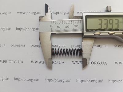 Пружина стиснення 1,2 х 8,4 х 33 (Артикул: G1738)