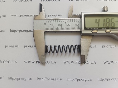 Пружина сжатия 1,2 х 10 х 42 (Артикул: G1740)
