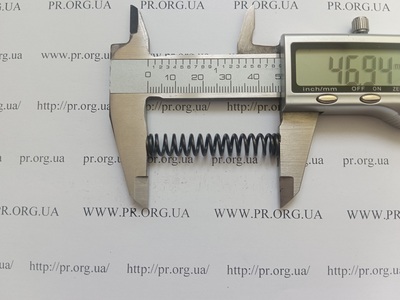 Пружина сжатия 1,2 х 8,2 х 47 (Артикул: G1741)