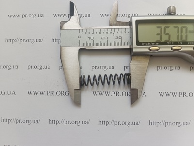 Пружина стиснення 1 х 8 х 35,5 (Артикул: G1752)