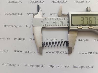 Пружина стиснення 1 х 7,7 х 37 (Артикул: G1755)