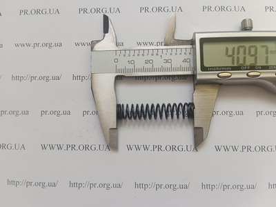 Пружина сжатия 1 х 8,8 х 40,5 (Артикул: G1756)