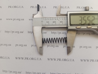 Пружина стиснення 1 х 7,8 х 35,5 (Артикул: G1766)