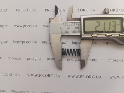 Пружина стиснення 1 х 8,5 х 21 (Артикул: G1768)