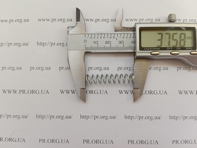 Пружина сжатия 0,8 х 8,2 х 37,5 (Артикул: G1772)