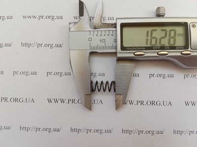 Пружина сжатия 0,8 х 8 х 16 (Артикул: G1774)