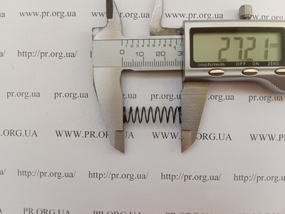 Пружина сжатия 0,6 х 8,2 х 27 (Артикул: G1781)