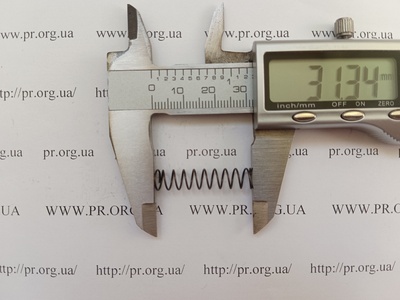 Пружина сжатия 0,6 х 6,8 х 31 (Артикул: G1783)