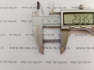 Пружина стиснення 0,5 х 5 х 23 (Артикул: G1790)